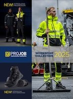 Projob - työvaatteet painatuksella tai ilman